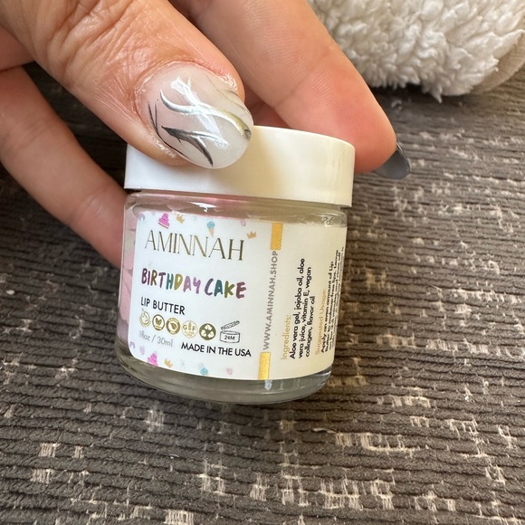 aminnah Makeup Aminnah Birthday Cake Lip Butter Poshmark